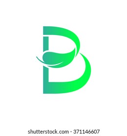 B letter business logo design template