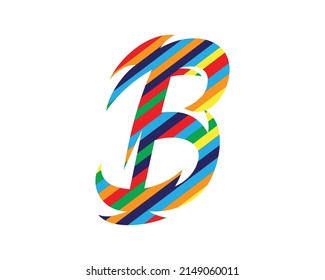 B letter creative design vector template