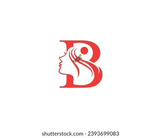 B letter creative logo design element