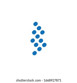 B Letter Design Logo with Creative Modern Trendy Minimalist Monogram Style Vector Illustration.