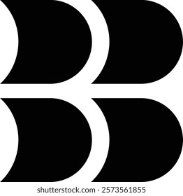 B B letter design logo, B letter logo line logo creative logo design Vector