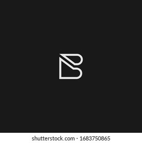 B letter designs for logo and icons