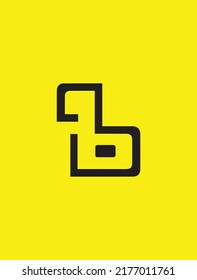  B letter home simple logo.