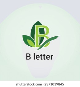 B Letter Icon Design Single-Einzellogos Design Marke Corporate Identity Verschiedene Farben Bearbeitbare Vorlage Vektor Monogram-Illustration-Branding auf hellFarbverlauf-Hintergrund