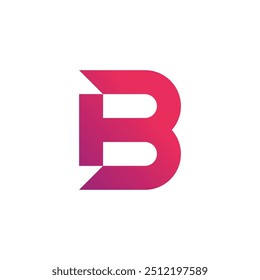 B letter Initial Logo design Template