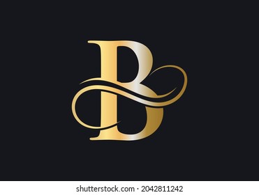 Letter B Logo Design Unique Vibrant Fashion Logo Design For Boutique Company Clothing Company Jewelry Company Fashion Company Logo Design Royalty Free Cliparts Vectors And Stock Illustration Image 126642512