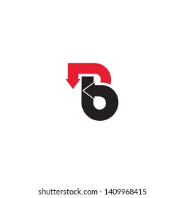 B letter logo for Business template icon design