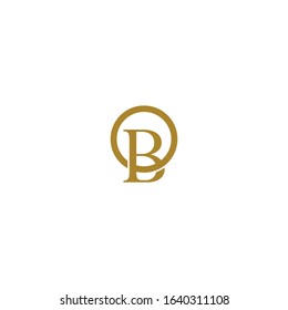 B Letter logo business template vector icon