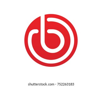 b Letter Logo Business Template Vector icon
