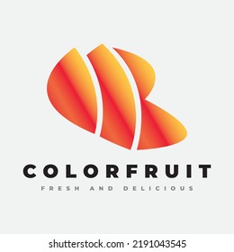 B Letter Logo can be mostly suitable for many businesses, corporate sectors and fresh healthy fruit branding, name starting with creative B logotype.