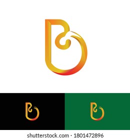 B letter logo  and creative design