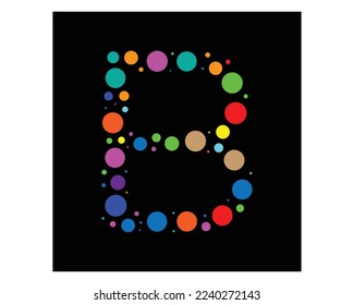 B-Brief-Logo, kreatives Design, Vektorgrafik-Vorlage