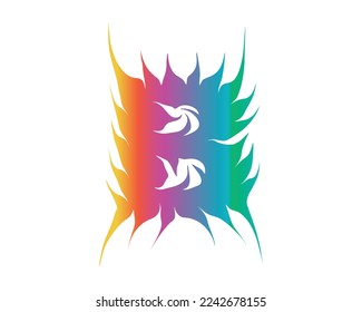 B letter logo creative design vector template