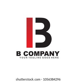 B letter logo design