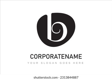 B letter logo design for business