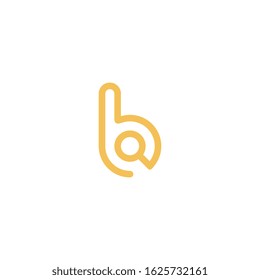 B letter logo design concept