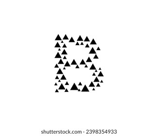 elemento de diseño de logotipo de letra B