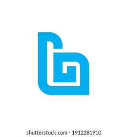 B letter logo design eps