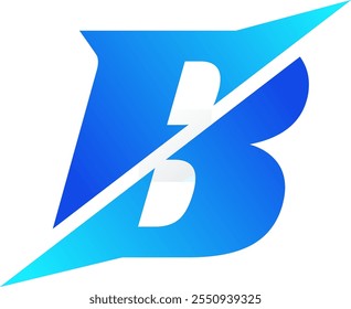 B Letter Logo Design Illustrations