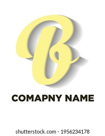 
B-Buchstaben-Logo-Design und Anfangsbuchstaben-B-Symbol, Vektorgrafik 