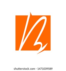 B letter logo design premium