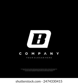 B letter Logo Design Premium