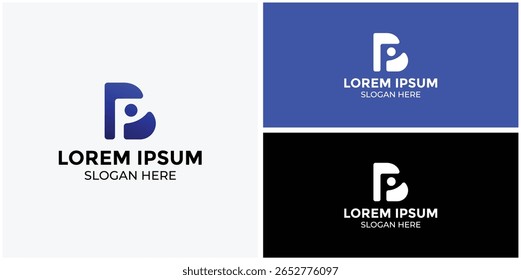 B-Letter-Logo-Design eignet sich für Unternehmen und Agenturen
