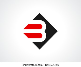 B Letter Logo Design Template Vector EPS