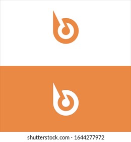 B letter logo design Template