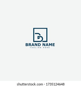 Vector de plantilla de diseño de logotipo de letras B