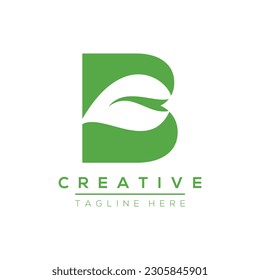 Elementos de plantilla de diseño de logotipo de letras B. Logo del vector de letra B.