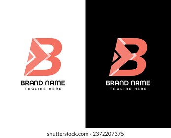 B Letter Logo Design Template