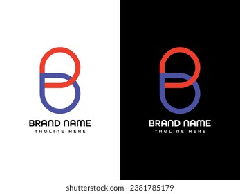 B Letter Logo Design Template