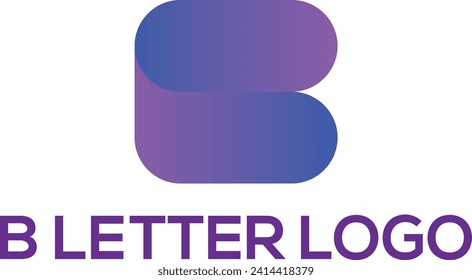 Plantilla de diseño del logotipo de letra B.