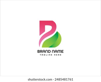 B Letter Logo Design Template 