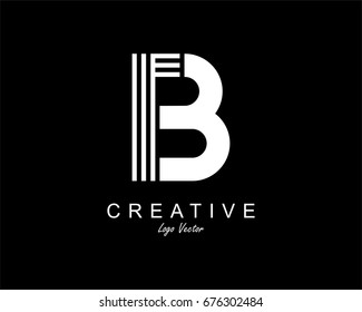 B Letter Logo Design Template Element