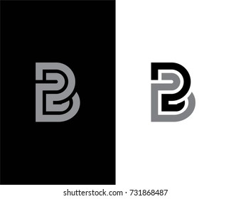 B Letter Logo Design Template Element