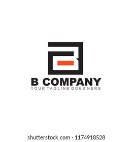 B letter logo design vector template
