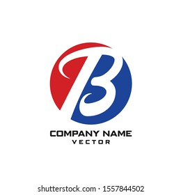 B Letter Logo Design Vector