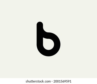 B Letter Logo Design Vector Template