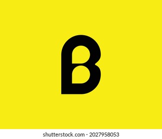 B letter logo design vector template
