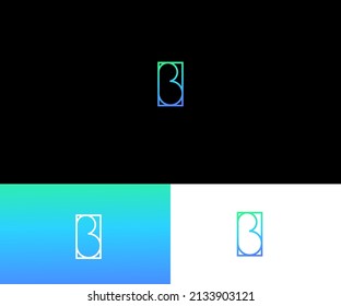 B Letter Logo Design vector Template