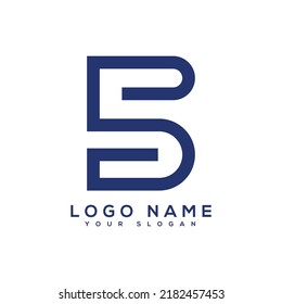 B letter logo design vector image