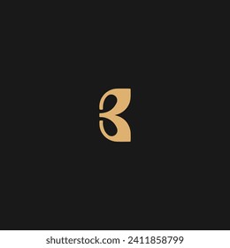 B letter logo design vector illustration template, B letter logo vector,