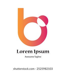 Arquivo de vetor de design de logotipo de letra B