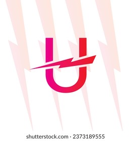 Logotipo de letra B con signo eléctrico, logotipo de electricidad, logotipo de energía eléctrica e icono