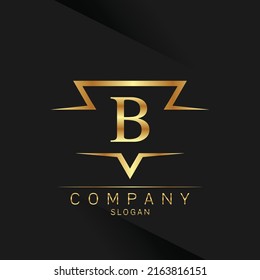 B-Brief-Logo Gold 3D