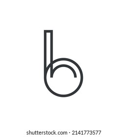 Logotipo De Letra B E Icono
