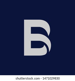 B letter logo and icon design