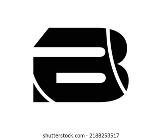B letter logo icon design template elements
